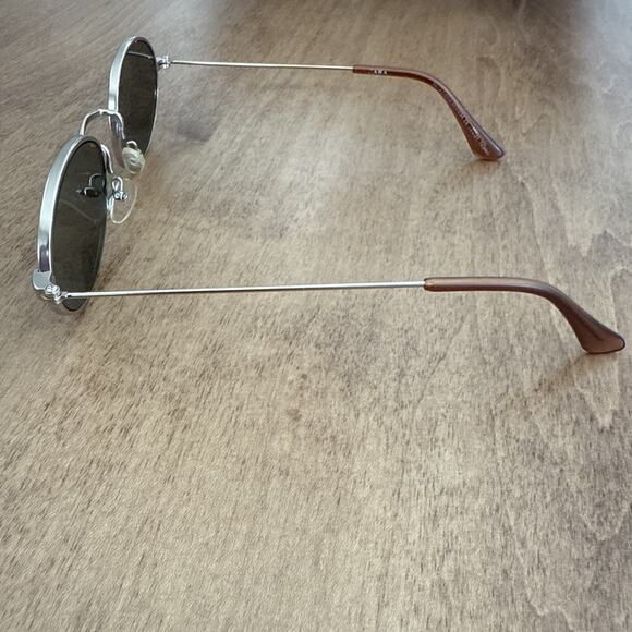 ZARA Oval sunglasses Retro Style with a Metal Frame - Picture 3 of 6